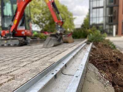 Ladeintelligenz auf Beton