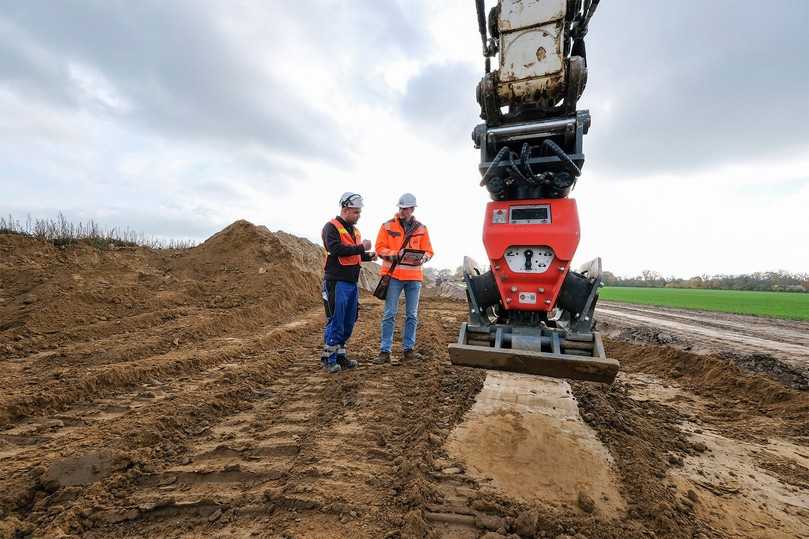 Zentrales Element der Qualitätssicherung: Verdichtungsprüfungen | Foto: Güteschutz Kanalbau