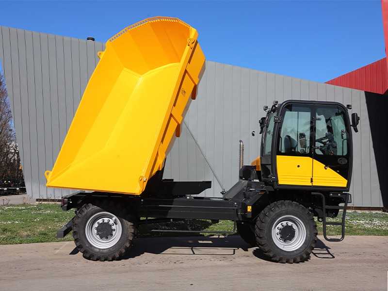 Dieci DP 120 T Dumper – kompakt & dreiseitig kippbar Dieci DP 120 T Dumper – kompakt & dreiseitig kippbar