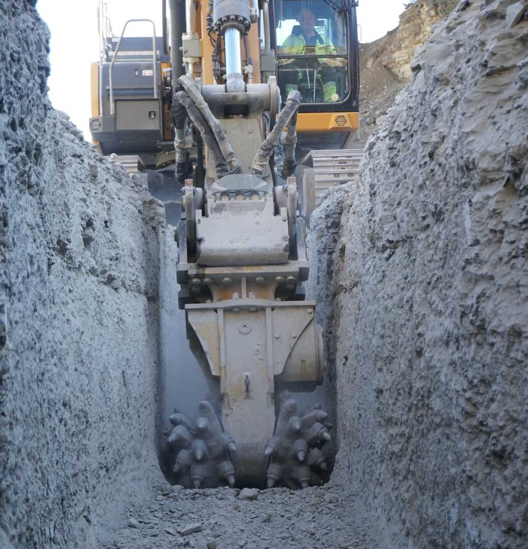 Bauma 2022: Epiroc erweitert V Cutter-Reihe um kleinere Anbaufräse