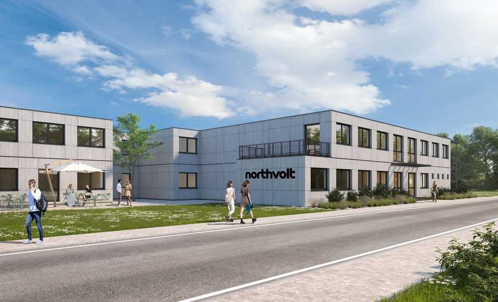 Bauprojekt Gigafactory: Northvolt in Heide erhält Interims-Bürogebäude in Modulbauweise