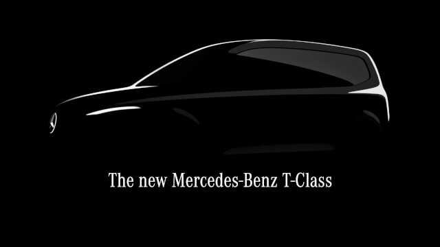 Der Schattenriss der Mercedes-Benz T-Klasse verrät viel von der äußeren Erscheinung des kommenden Citan.