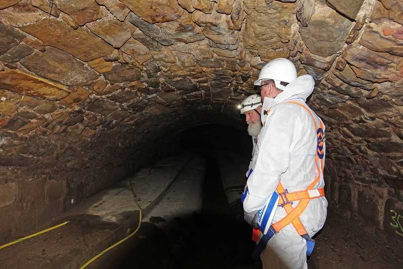 Der Geiselbachkanal verfügt über stark variierende Hauben-Sonderprofile. | Foto: Güteschutz Kanalbau