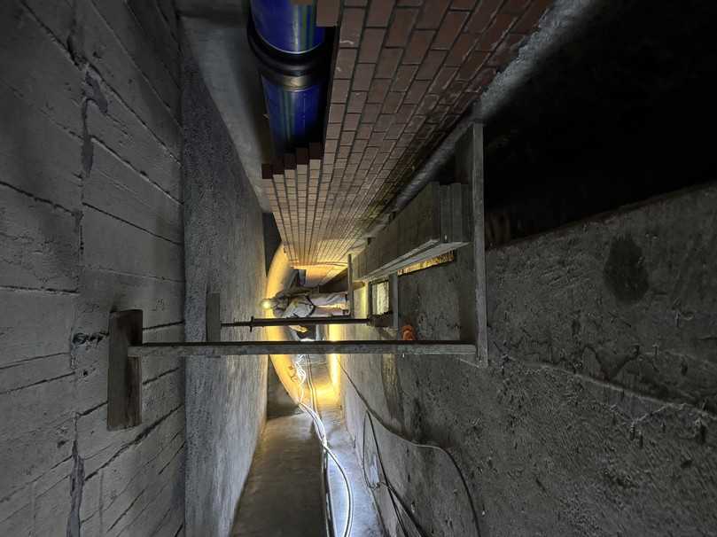 Abmauerung des Medienkanals | Foto: TeamBau Abmauerung des Medienkanals | Foto: TeamBau