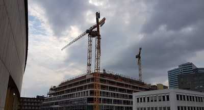 Hohe Preise belasten Geschäftsklima im Baugewerbe
