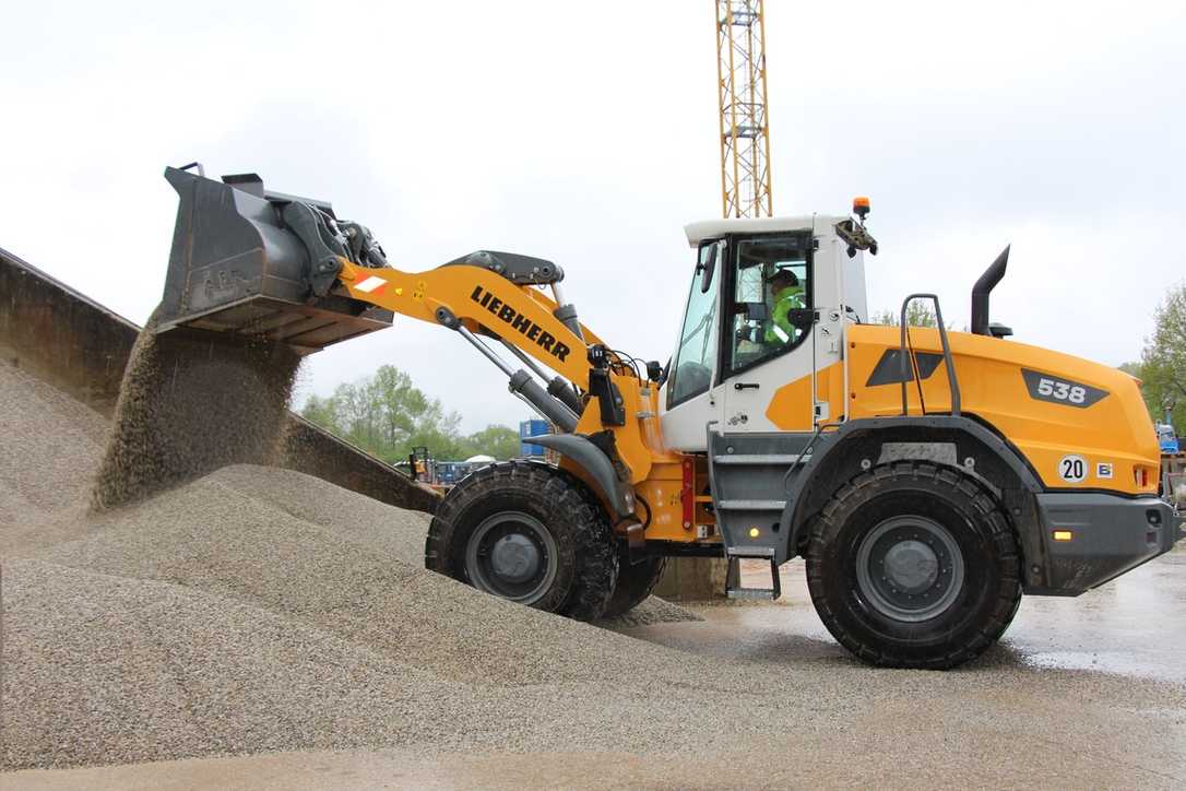 Beutlhauser liefert Liebherr-Radlader L 538 an die Firmengruppe Schick in Freystadt aus