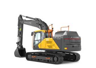 Volvo CE rein elektrisch auf der bauma