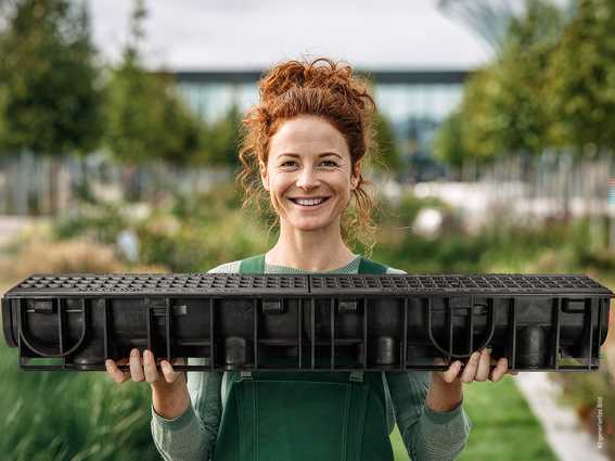 Recyfix-Rinnensysteme für breite Einsatzbereiche