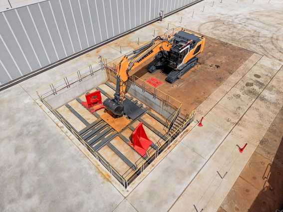 Worauf es Liebherr beim neuen Bagger-Prüfstand ankam