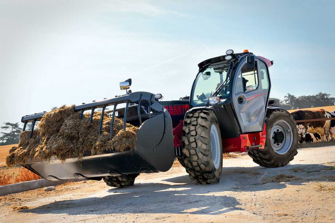 Reifenausrüster: Manitou-Teleskoplader ab Werk mit Alliance-Reifen