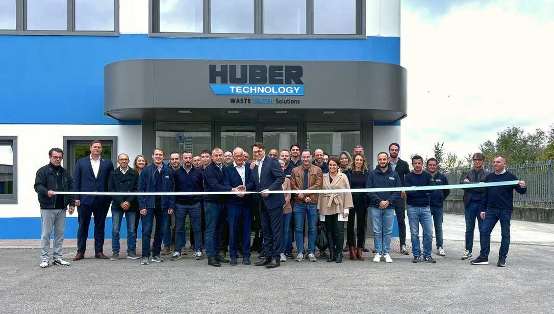 Huber wächst international weiter: Neuer Standort in Italien