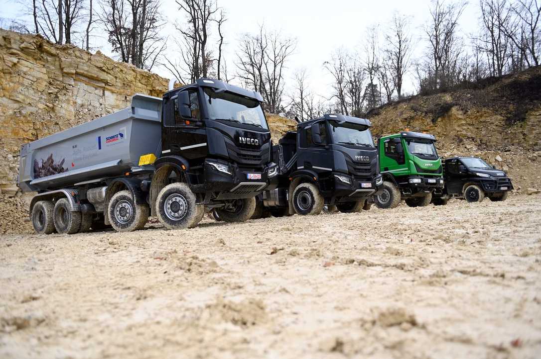 Fahrtest: Iveco-Baufahrzeuge zeigen Stärke onroad und offroad