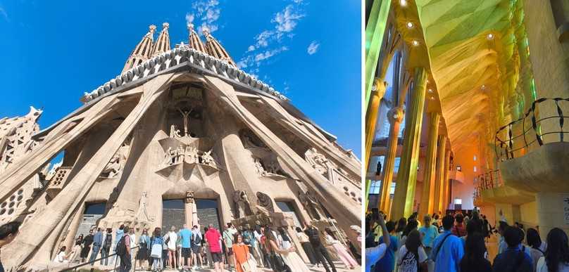 Die einzigartige Basilika „Sagrada Familia“ ist das wohl berühmteste Wahrzeichen Barcelonas. | Foto: B_I/Valdix