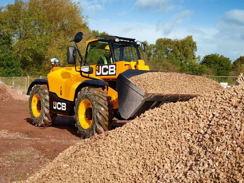 Der JCB 448 Dieselmax-Motor mit einer Leistung von 81 kW (109 PS) sorgt für die benötigte Kraft. | Foto: JCB