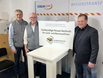 VDBUM als Hochvolt-Schulungsstätte anerkannt