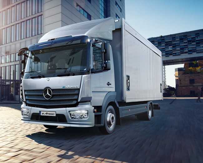 Überraschend hat Mercedes-Benz die Entwicklung eines batterieelektrischen eAtego in der leichten Klasse angekündigt. | Foto: Daimler Truck AG