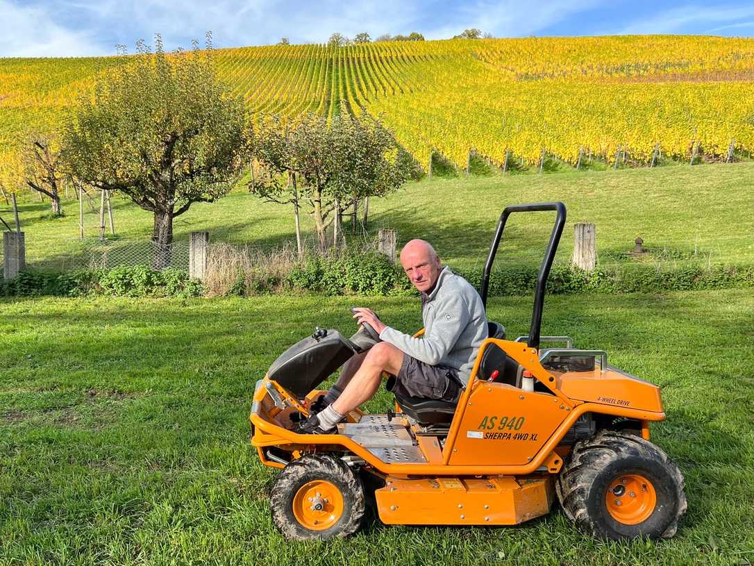 AS Motors im Einsatz auf dem Weingut Egon Müller-Scharzhof aus Wiltingen