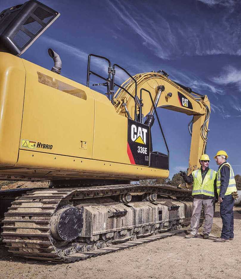 Kraftstoffersparnis, niedrigere Betriebskosten und Emissionen zeichnen den Hydraulik- bagger Cat 336 E H aus. | Foto: Caterpillar