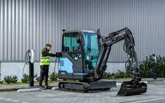 Hyundai bringt vollelektrischen Minibagger HX19e auf den Markt