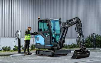 Hyundai bringt vollelektrischen Minibagger HX19e auf den Markt