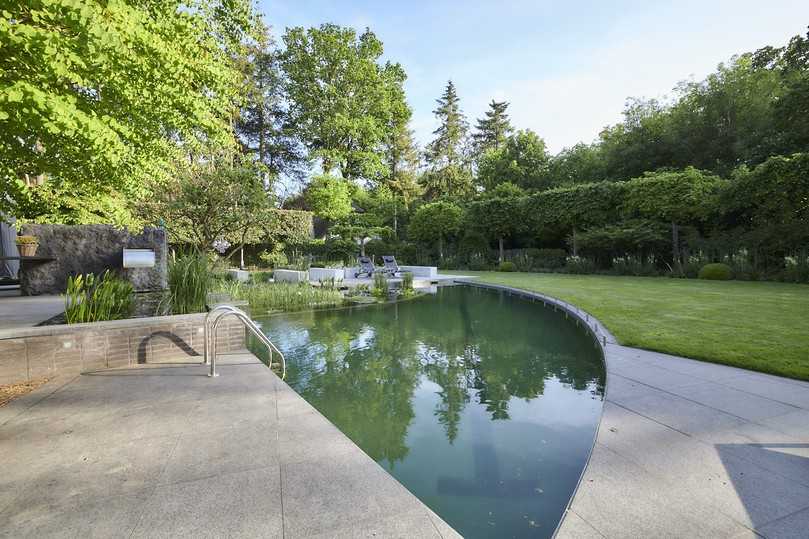 Mit dem Umbau eines Teichs zu einem Swimming Pond sicherte sich die belgische Firma Tuinen Brouckaert den ersten Platz in der Kategorie „Umbau & Sanierung". | Foto: AF-Fotografie.com