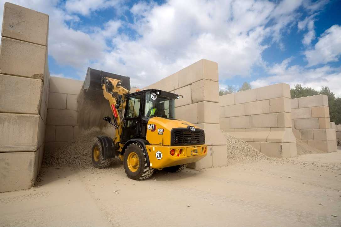 Caterpillar zeigt batterie-elektrische Baumaschinen als Prototypen auf der bauma