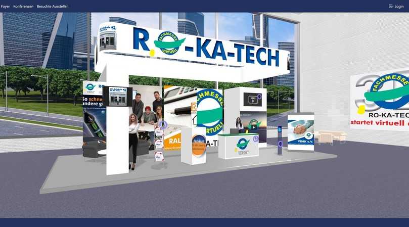 Messestand des VDRK auf der Ro-Ka-Tech virtuell | Foto: VDRK