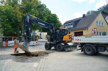 19-Tonner bewährt sich im Kanalbau