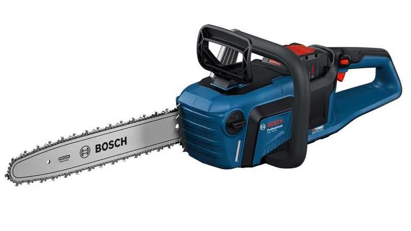 Die Akku-Kettensäge GKE 18V-40 Professional ist ab September erhältlich. | Foto: Robert Bosch Power Tools Die Akku-Kettensäge GKE 18V-40 Professional ist ab September erhältlich. | Foto: Robert Bosch Power Tools