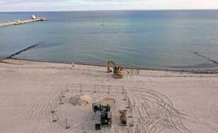 Bau einer Meerwasserentnahmestelle für "Grömitzer Welle"
