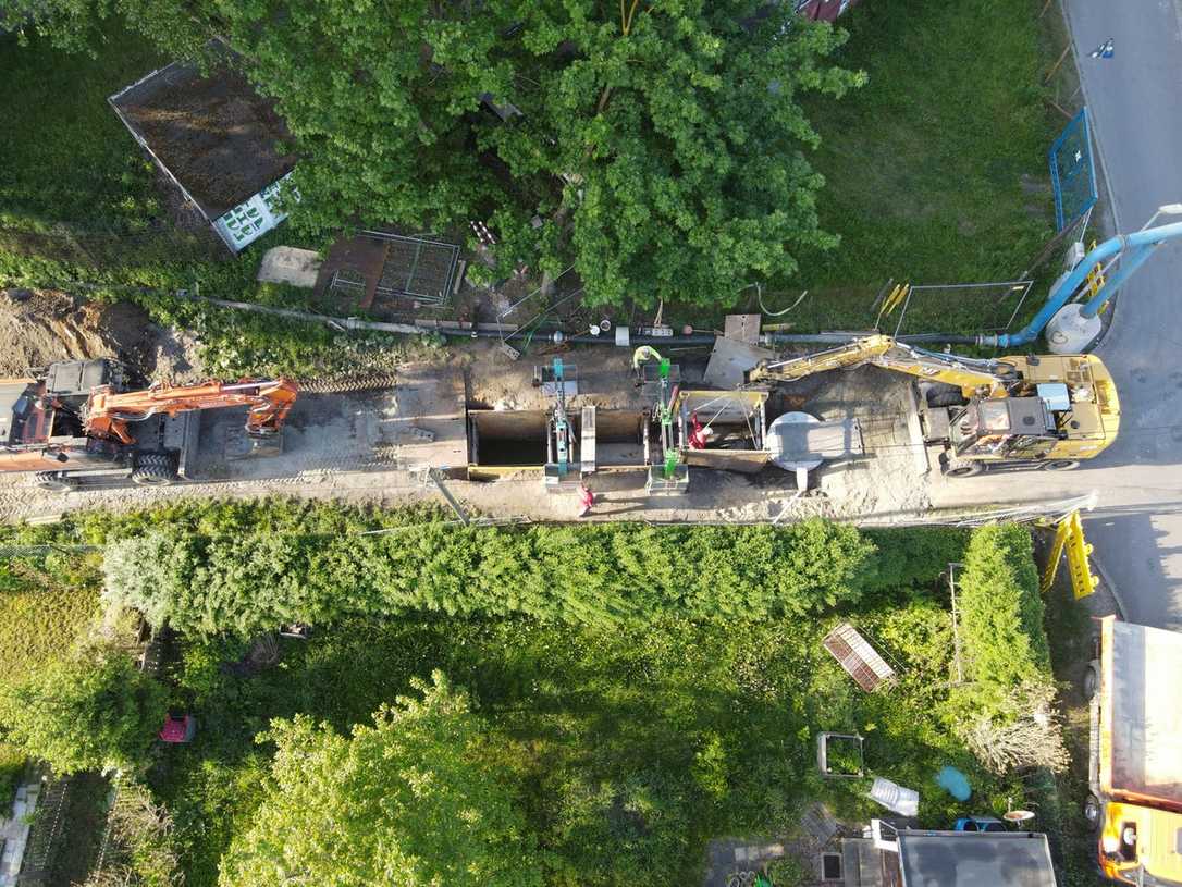 Flüssigbodenbaustelle in Leipzig: Gütegesichertes „Learning by doing“