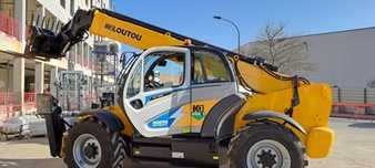 Manitous E-Teleskoplader bewährt sich bei Bouygues