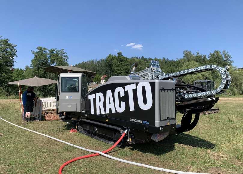 Die Geheimwaffe für wechselhaften und felsigen Untergrund: Das „All-Condition-System“ Grundodrill 18ACS. | Foto: Tracto