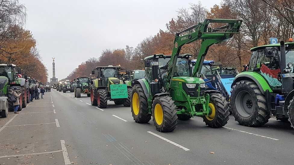 Baugewerbe Schleswig-Holstein ruft zur Teilnahme an Bauerndemo auf