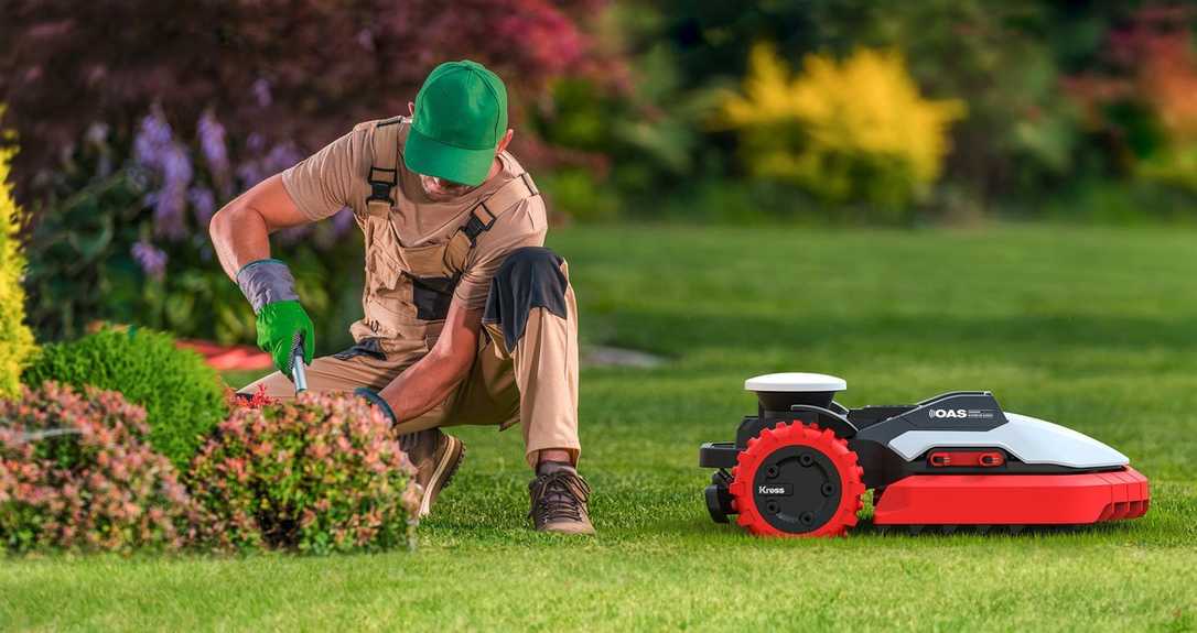 Kress-Mähroboter für Parks, Sport- und Golfplätze