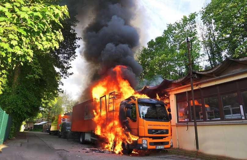 Anlagenbrand einer SF-Anlage im Jahr 2019 sorgte für Schlagzeilen | Foto: Benjamin Köhn/Feuerwehr Weißenfels