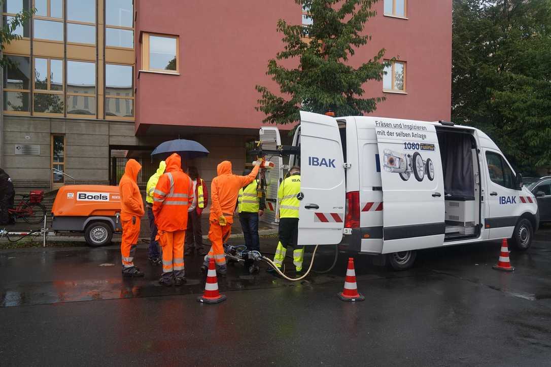 Tote Anschlüsse via Roboter dauerhaft versiegelt