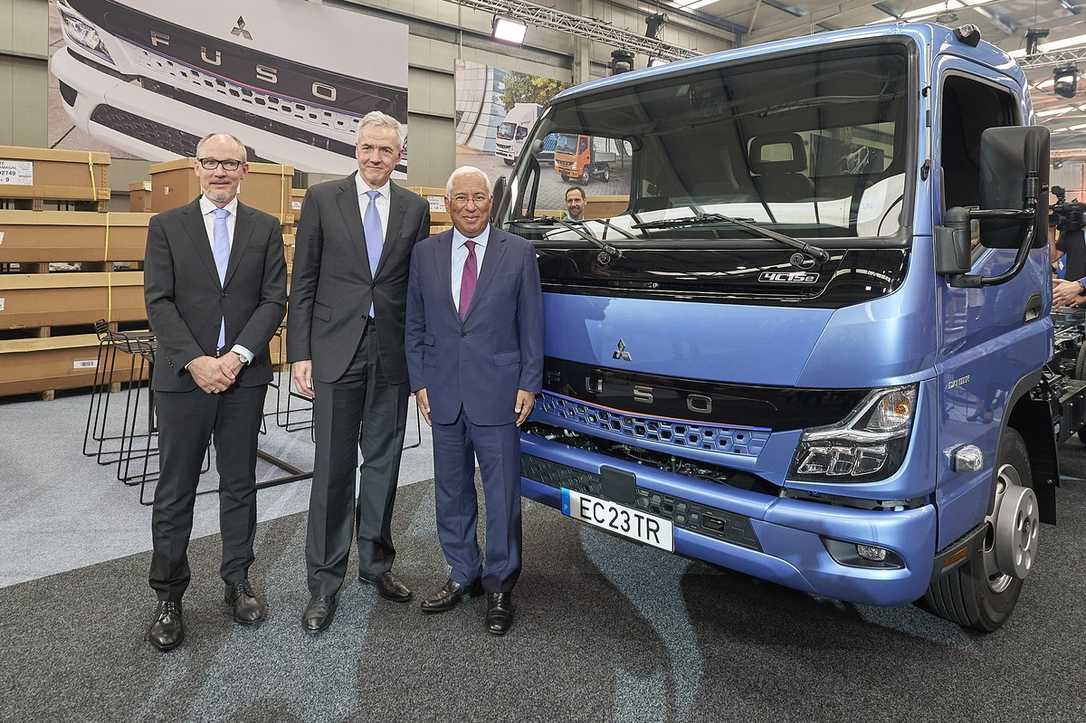 E-Lkw eCanter von Fuso bis zu 200 km Reichweite