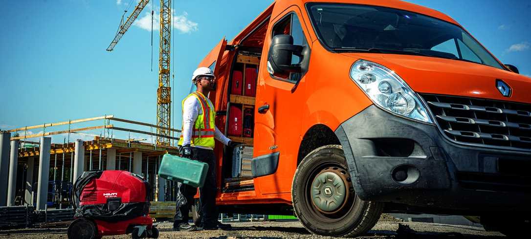 Flottenmanagement: Hilti launcht Software zum Verwalten von Transportern und Geräten