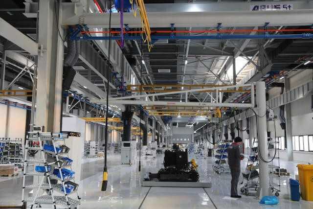 Am Standort Pinghu produziert die Wacker Neuson Group künftig Mini- und Kompaktbagger sowie Baugeräte überwiegend für den chinesischen und südostasiatischen Markt. | Fotos: Wacker Neuson