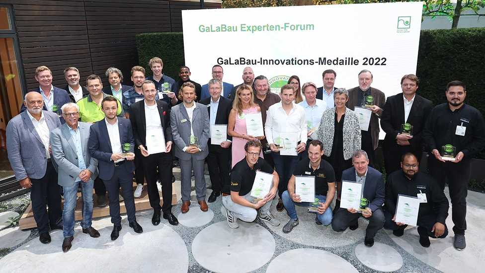 GaLaBau-Medaille für innovative Unternehmen