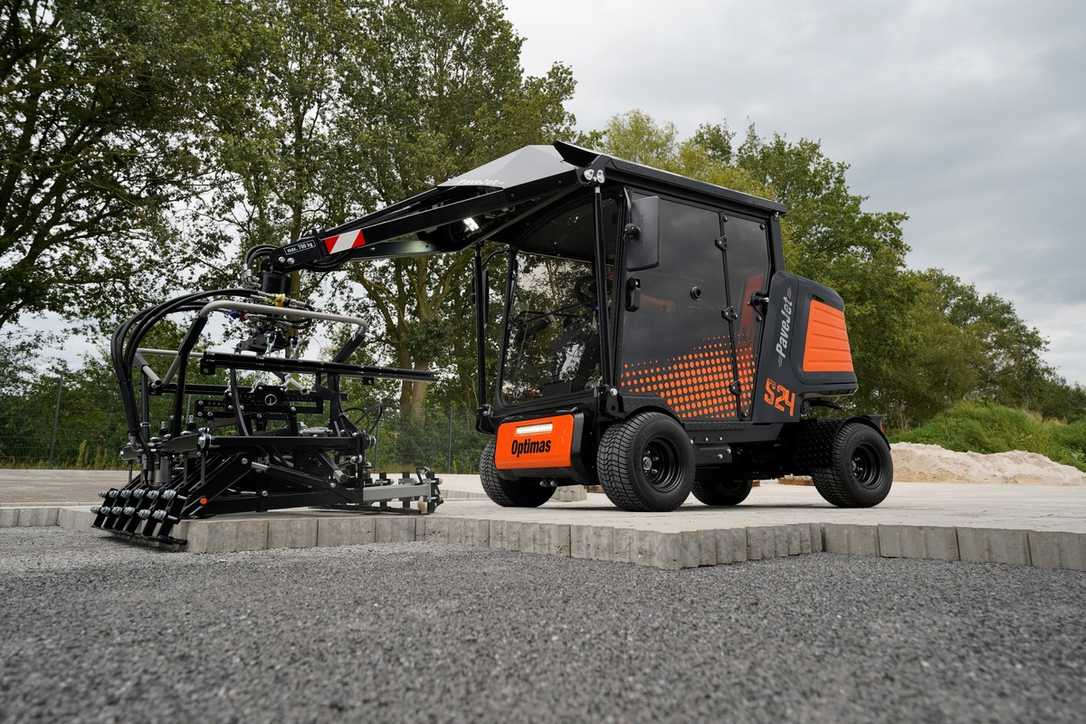Optimas: Neuheiten für Pflaster- und Wegebau Optimas: Neuheiten für Pflaster- und Wegebau