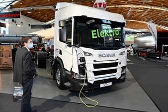 Immer mehr Lkw mit Elektroantrieb