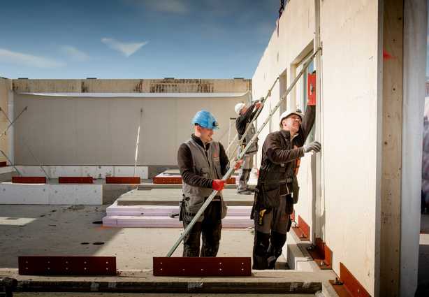 Materialsparend bauen mit Furnierschichtholz