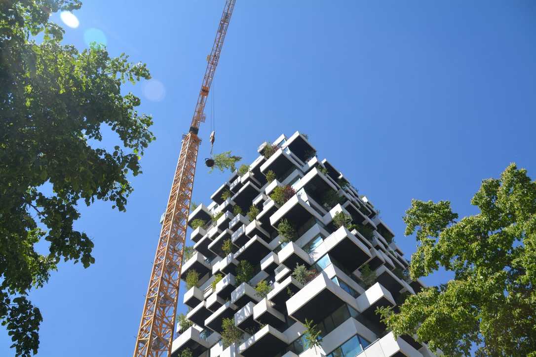 Wie am Hochhaus ein Wald wachsen kann