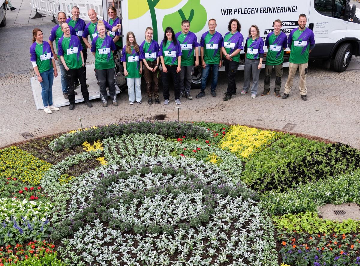 Fußball und Insektenschutz werden verknüpft und so wird das Thema Friedhofsgärtnerei lebendig. | Foto: PATZER ERDEN GmbH