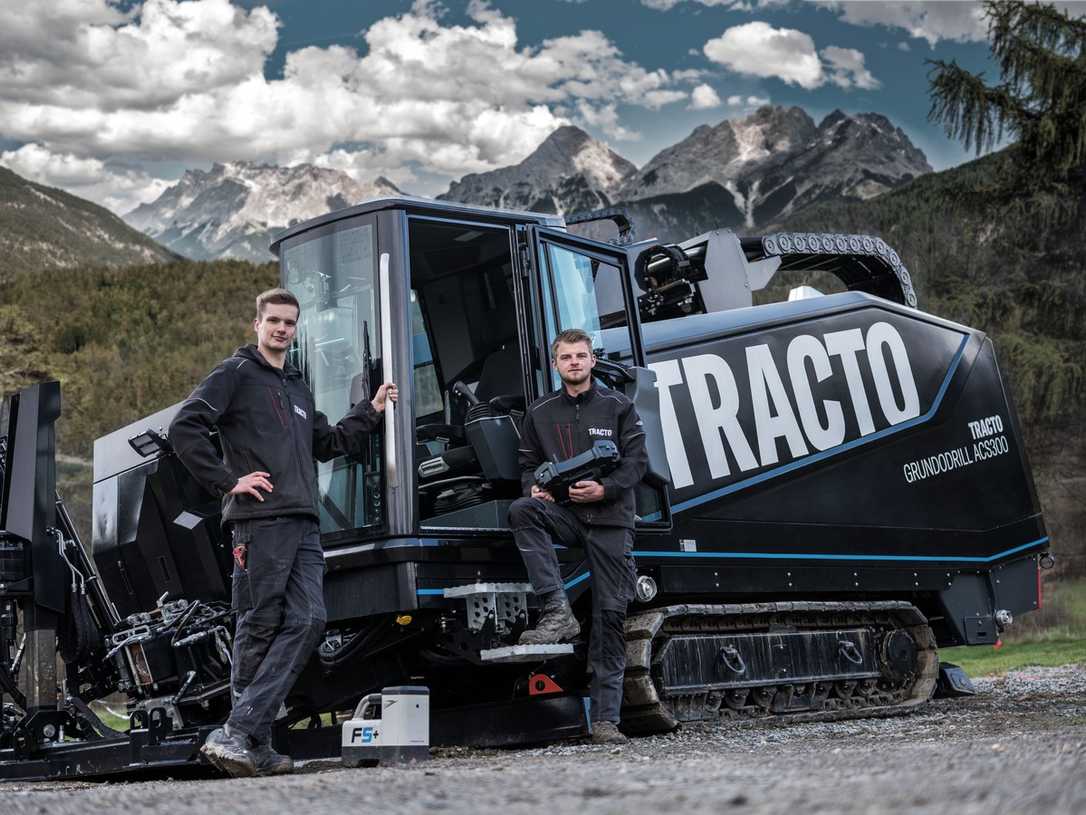 Das macht ein Bohrgeräteführer: Schnuppertag der Tracto Academy