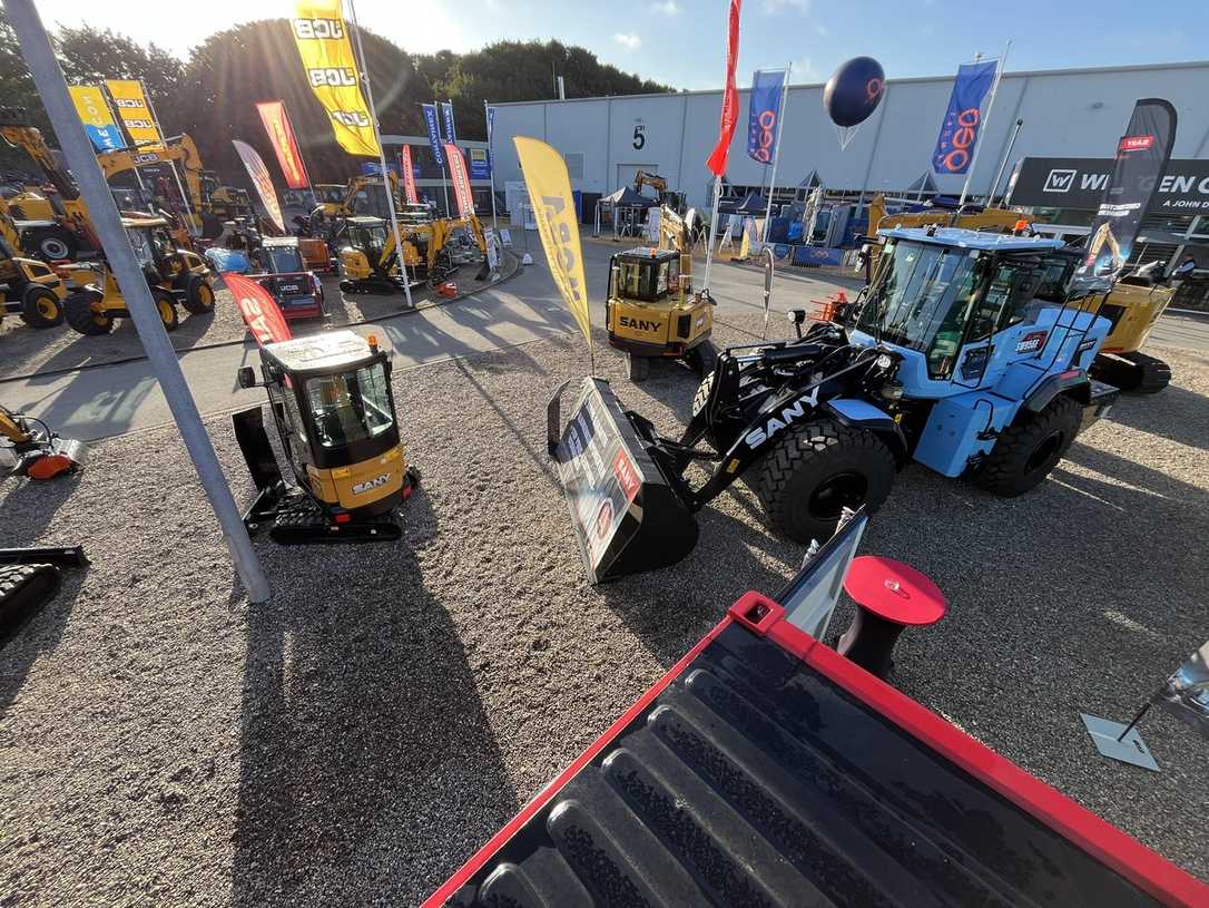 Sany zeigt Bagger und Radlader auf der NordBau 2025 Sany zeigt Bagger und Radlader auf der NordBau 2025