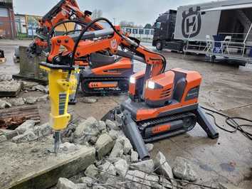 Husqvarna erweitert Abbruchroboter-Serie um den DXR 95