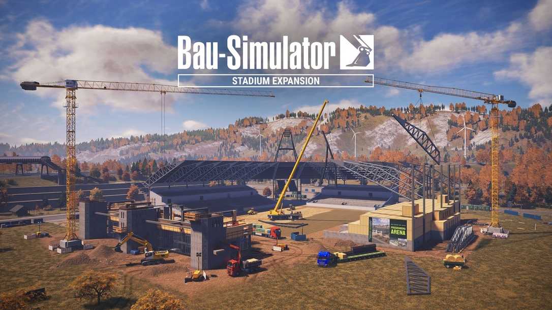 Neu zur Fußball-Europameisterschaft 2024: "Stadium Expansion" für Bausimulator